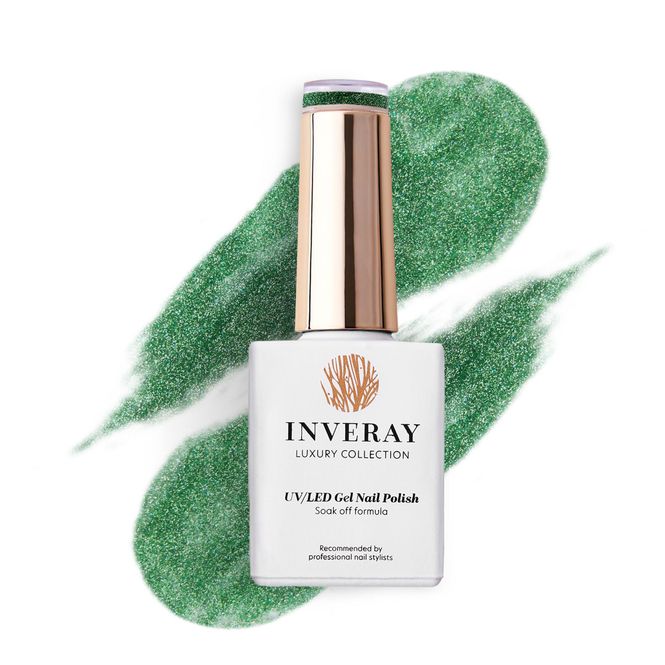 Hovedbilde Gel Nail Polish 261 – Artemis’ Emerald (10 ml)