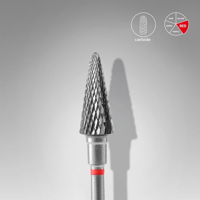 Hovedbilde Carbide Drillbit Cone - 6mm / 14mm - Fin grit
