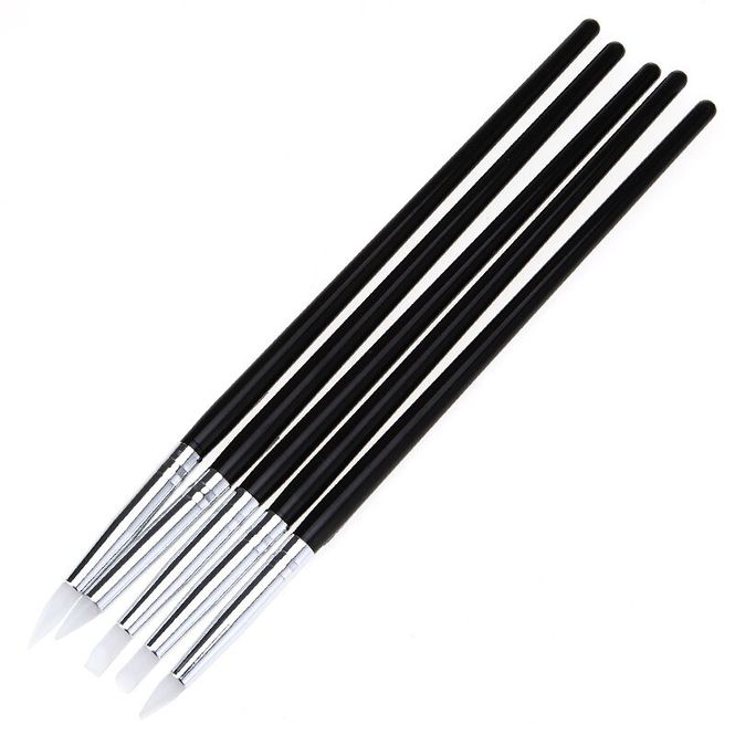 Hovedbilde Silicon design pensel 5 stk.
