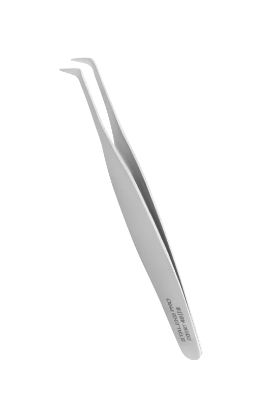 Profesjonelle øyenvippe pinsett Pro Expert 40 Type 8 (TE-40/8)