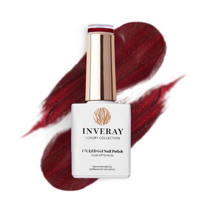Hovedbilde Inveray Gel Nail Polish 323 - Velvet Merlot (10ml)