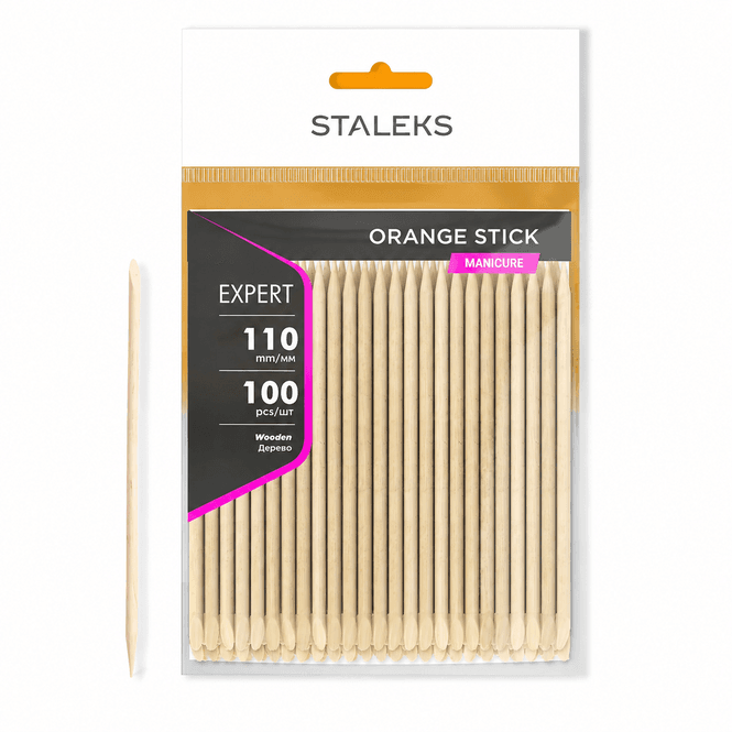 Hovedbilde Staleks Orange Sticks 11 cm 100 stk