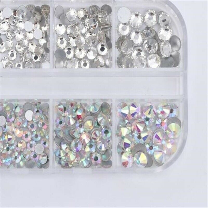 Rhinestone-sett for Negledesign – 12 typer