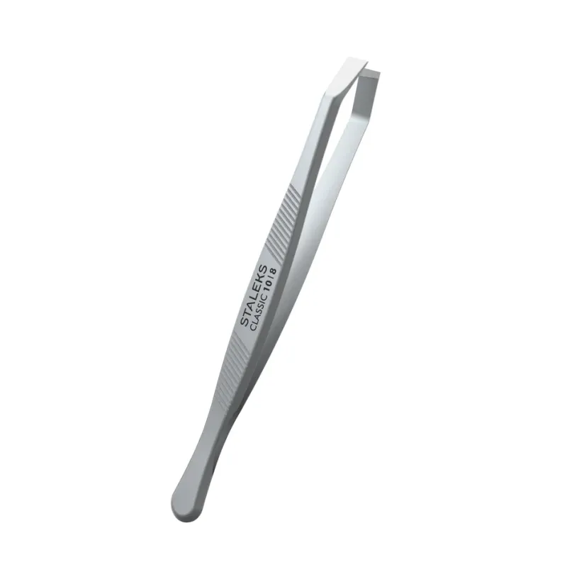 Øyebryns pinsett  Classic 10 Type 8 - Bred rett