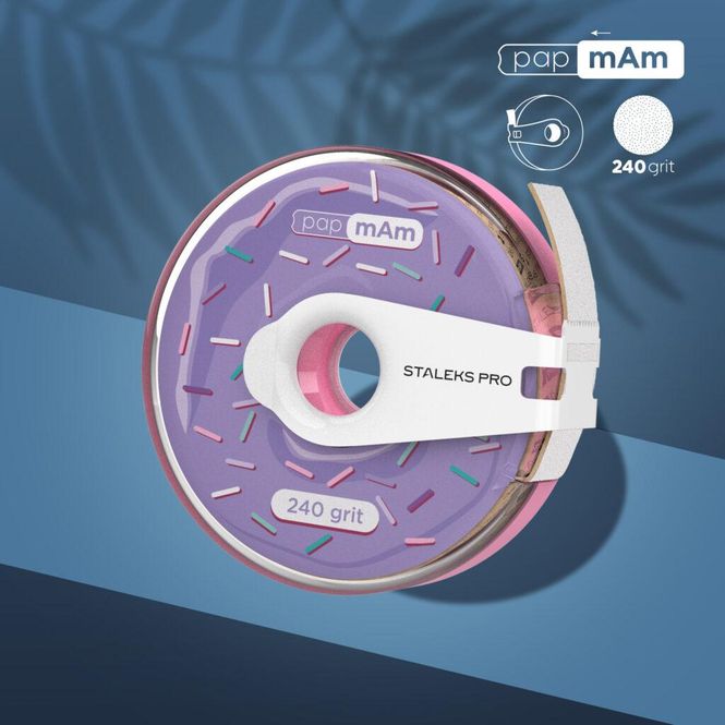 Hovedbilde Staleks Pro Expert PapmAm - 240 grit pussepapir (ATC-240w)