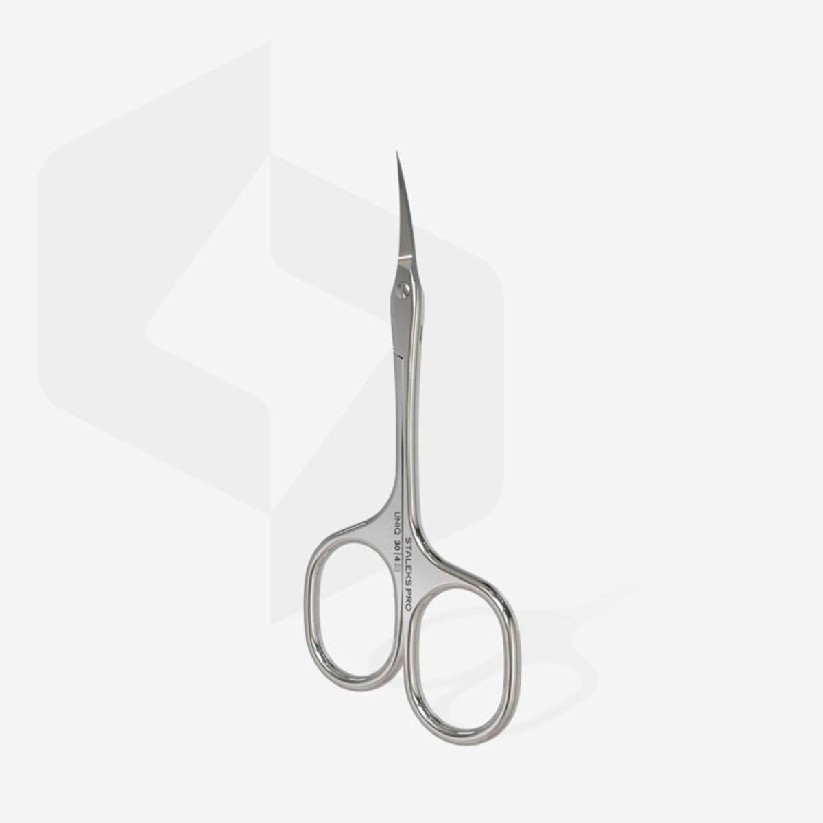 Neglebåndsaks Pro UNIQ 30  Type 4 (Professional cuticle scissors Asymmetric UNIQ SQ-30/4)