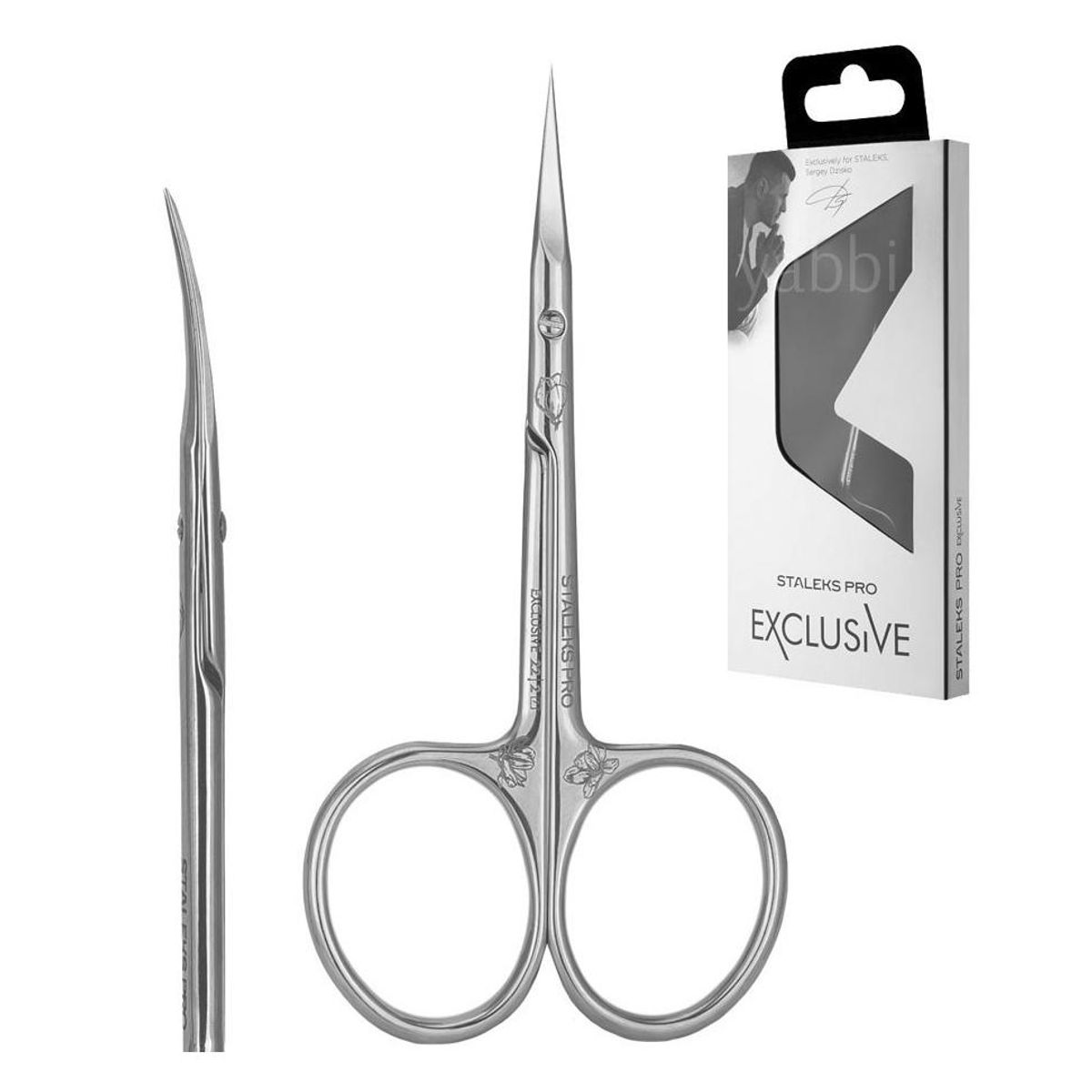 Neglebåndsaks EXCLUSIVE 22  Type 2 (Professional cuticle scissors SX-22/2m - Magnolia)