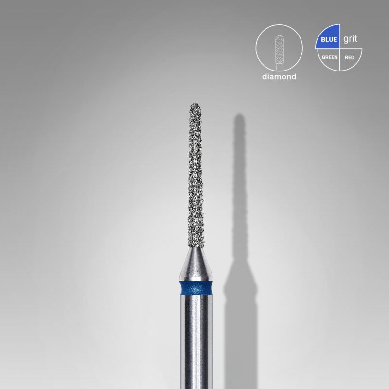 Drillbit Nålform - 1mm / 10mm - Medium grit