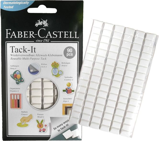 Hovedbilde Faber-Castell Tack-It – Gjenbrukbar Heftemasse (90 stk)