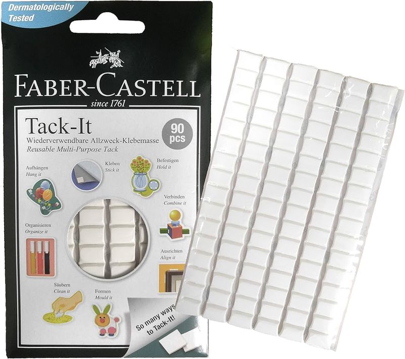 Faber-Castell Tack-It – Gjenbrukbar Heftemasse (90 stk)