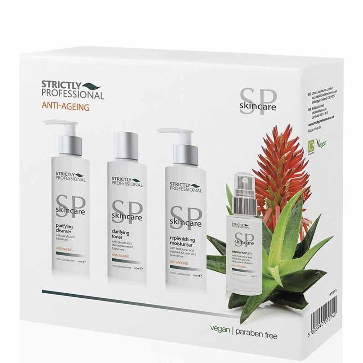 Anti-Ageing Skincare Kit fra Strictly Professional