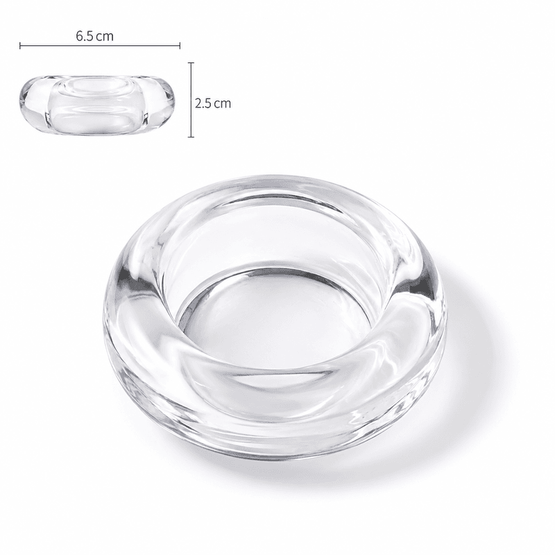 Blandeskål i Glass