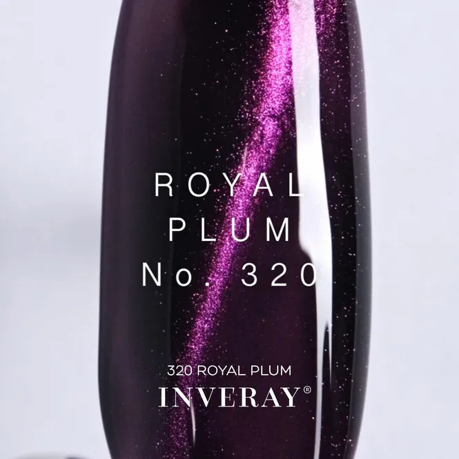 Hovedbilde Inveray Gel Nail Polish 320 - Royal Plum (10ml)