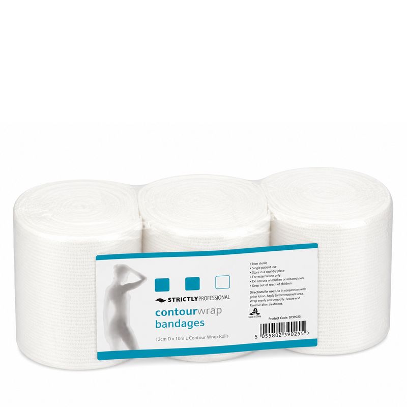 Body Contour Wrap Bandages 3 x 3m - Strictly Professional