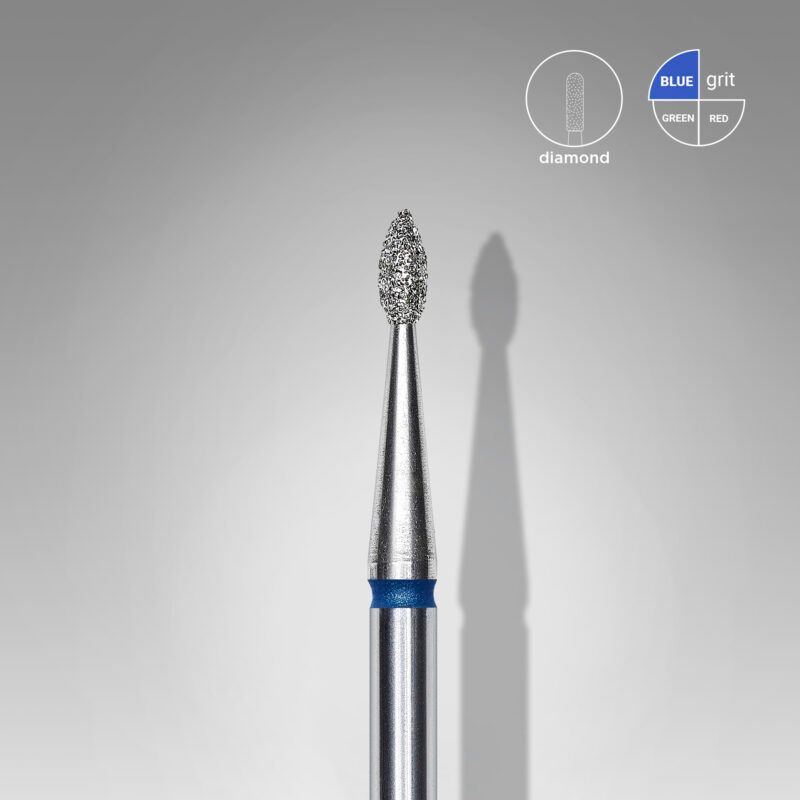 Drillbit Dråpeform - 1,6mm / 4mm - Medium grit