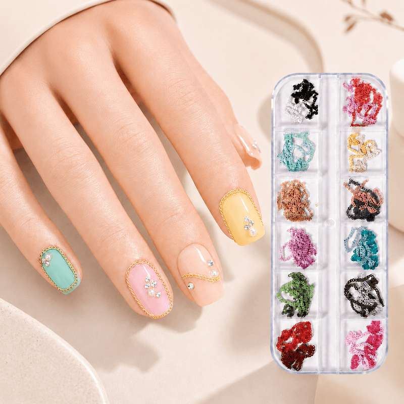 Negledekor – Fargerike kjeder for edgy negledesign
