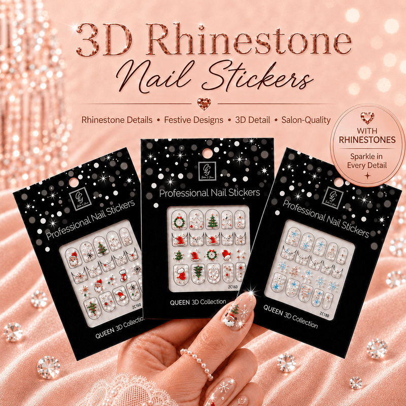 Nail Stickers – Christmas Queen Collection