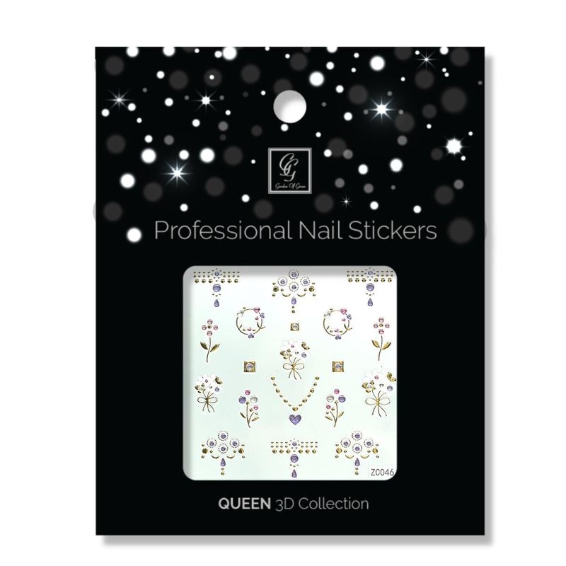 Nail Stickers – Flower Queen Collection