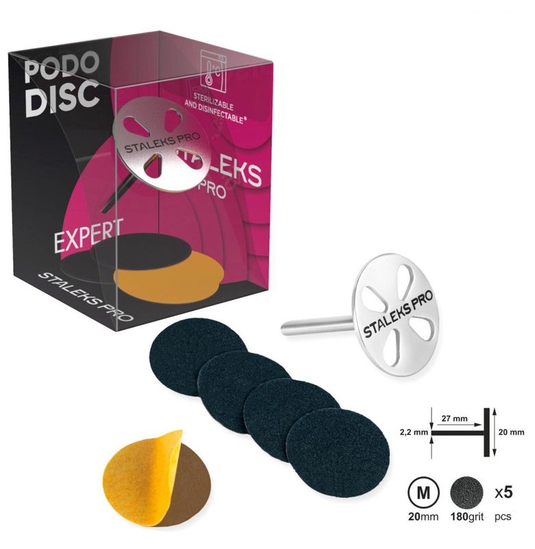 Startsett Pododisc inkl. 5stk. slipeskiver (Velg størrels)